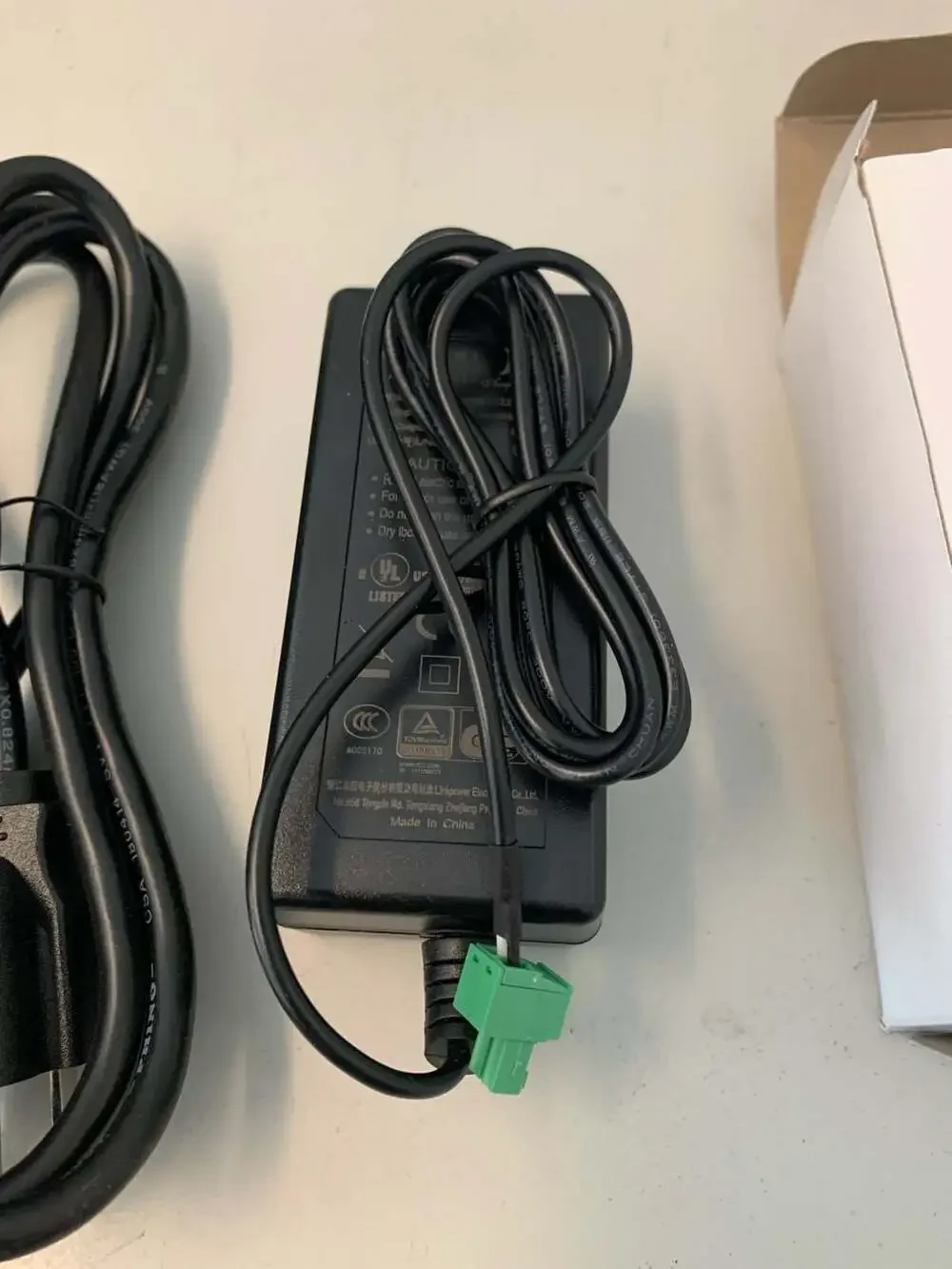 Acepower ASW0081-1220002W 12V 2A 24W Power Supply Adapter with Green Connector